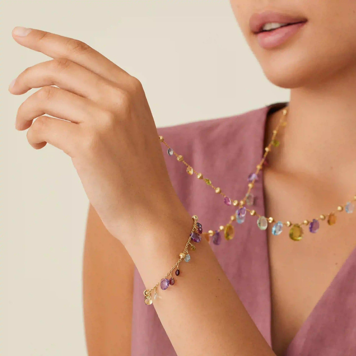 Mixed Gemstone Bracelet