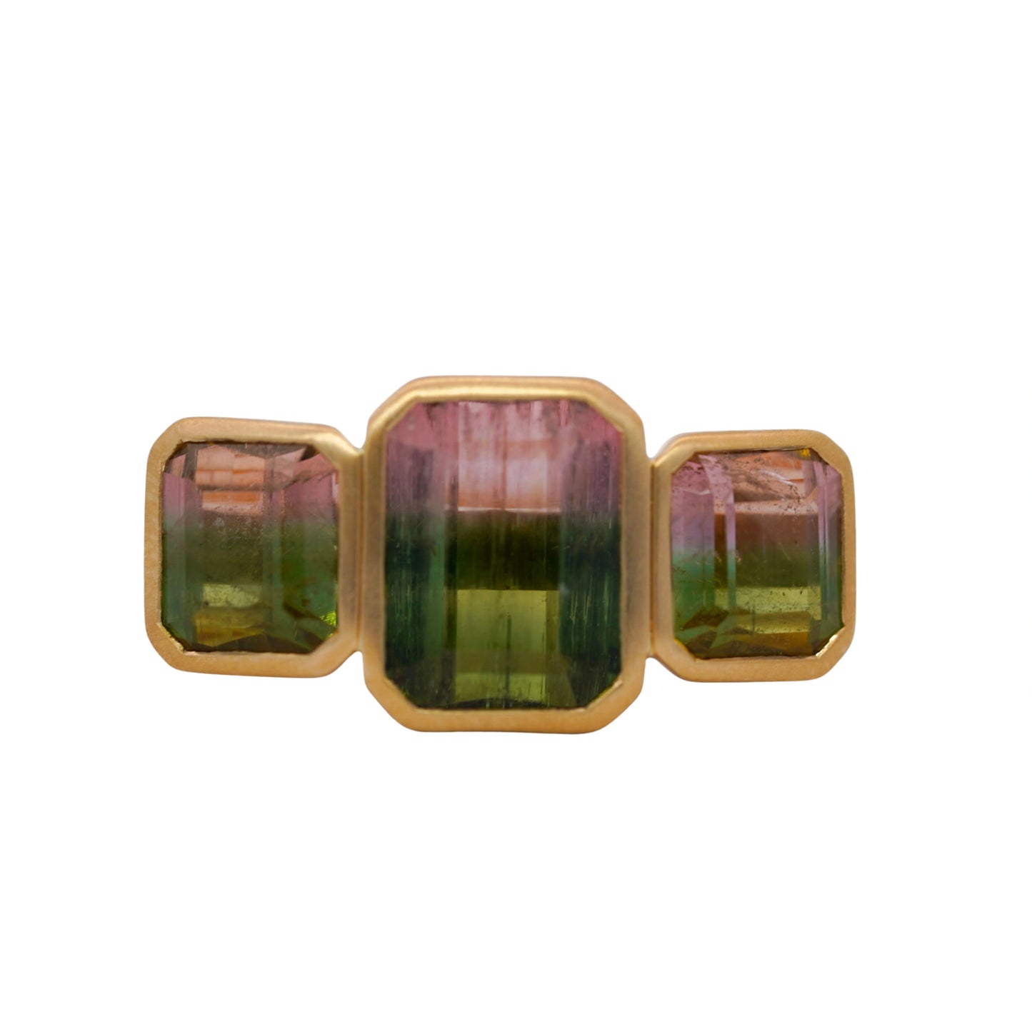 Bicolor Tourmaline Ring