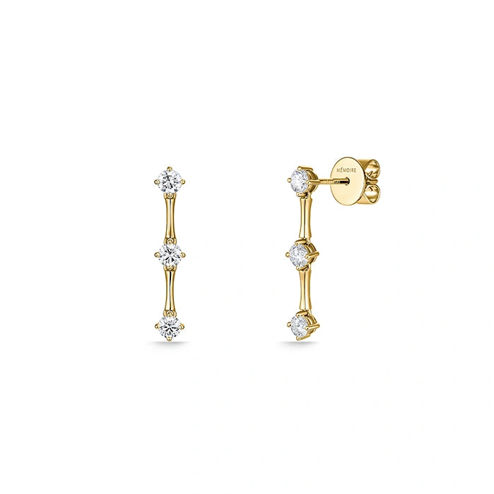 Diamond Drop Earrings