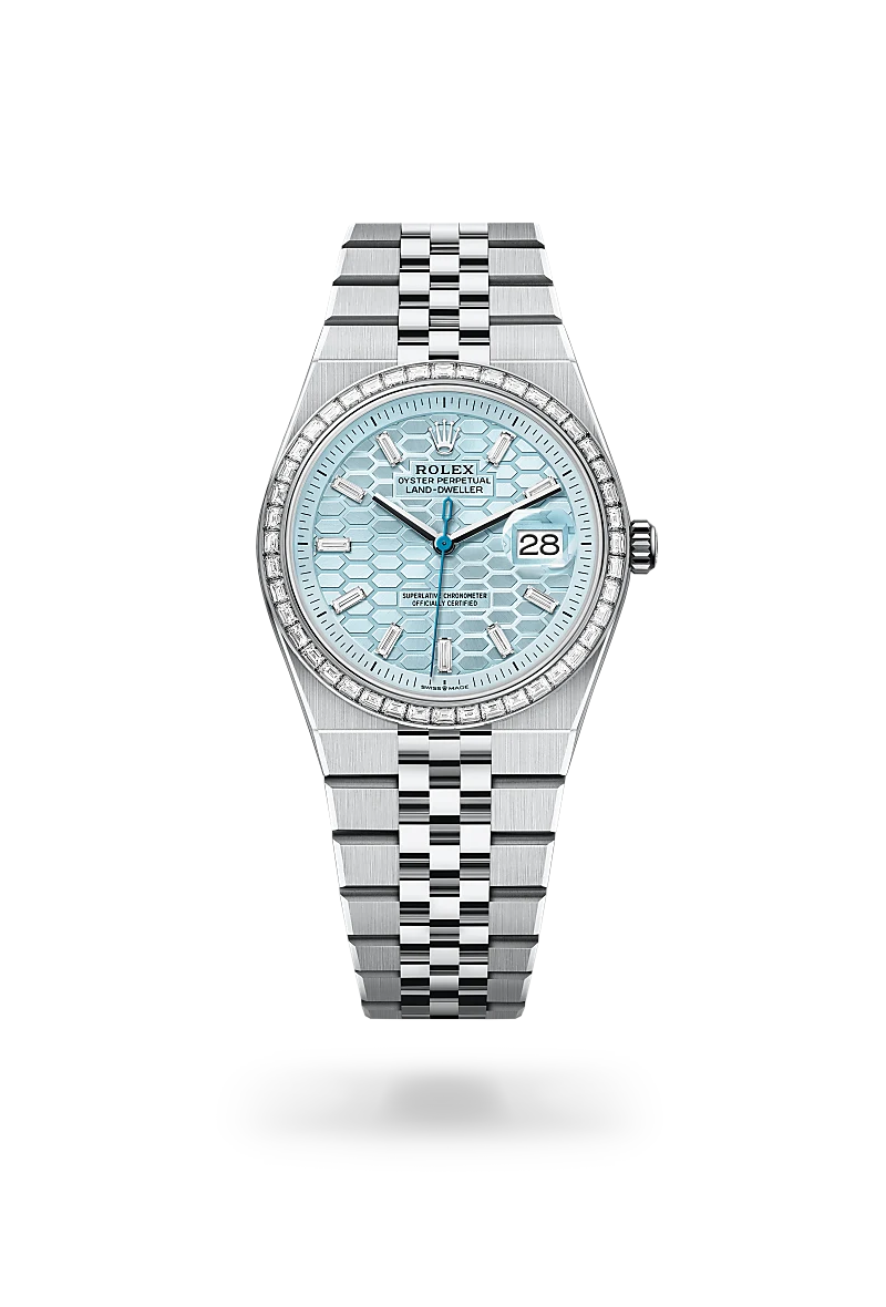 Rolex Land-Dweller in Platinum, M127286TBR-0001 - Walters & Hogsett