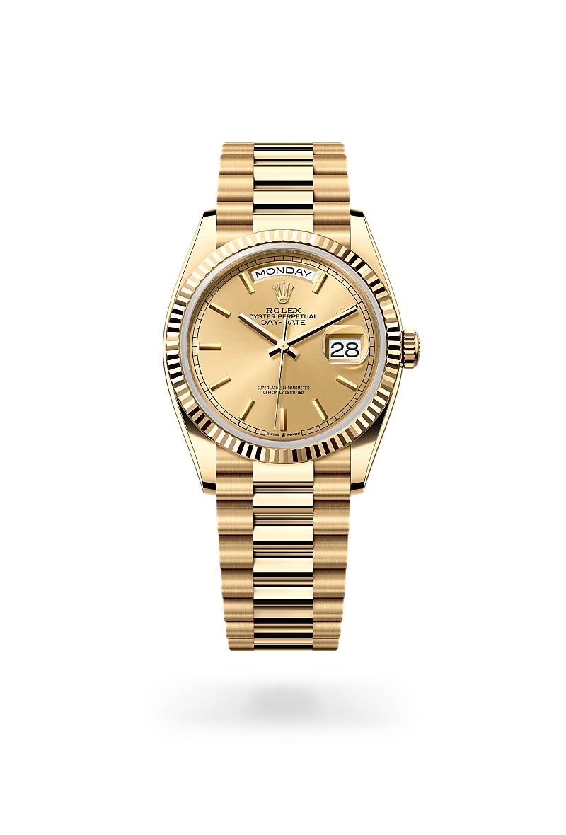 Rolex Day-Date in 18 kt yellow gold, M128238-0045 - Walters & Hogsett