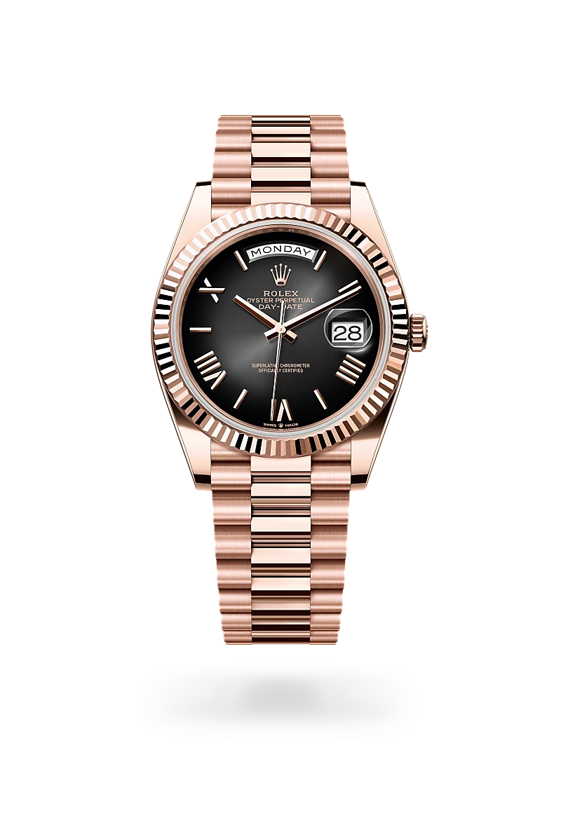 Rolex Day-Date in 18 kt Everose gold, M228235-0055 - Walters & Hogsett