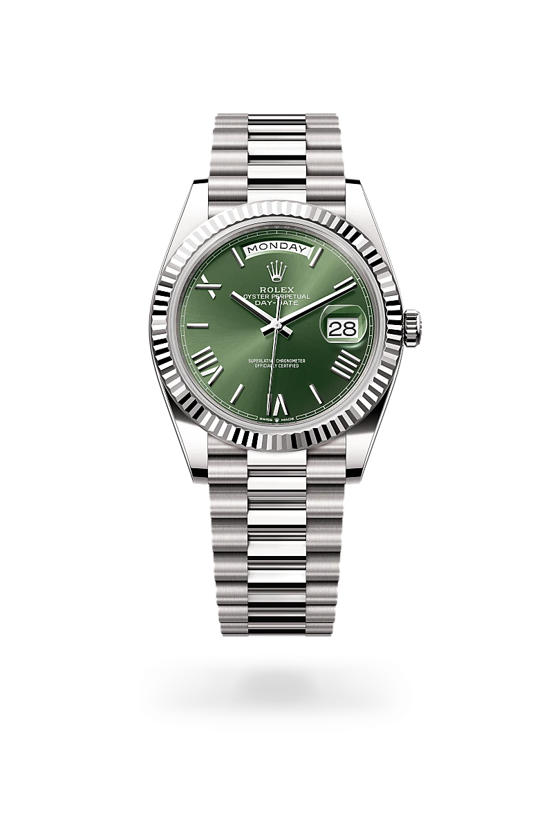 Rolex Day-Date in 18 kt white gold, M228239-0033 - Walters & Hogsett