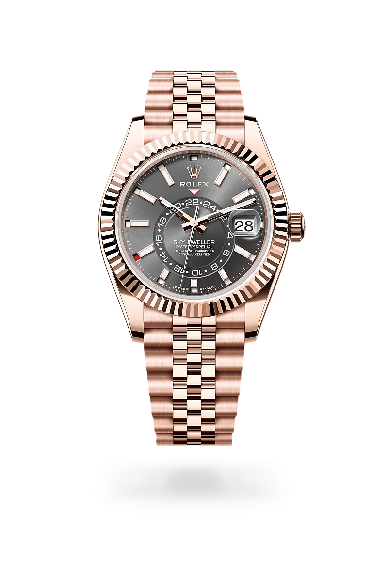 Rolex Sky-Dweller in 18 kt Everose gold, M336935-0008 - Walters & Hogsett