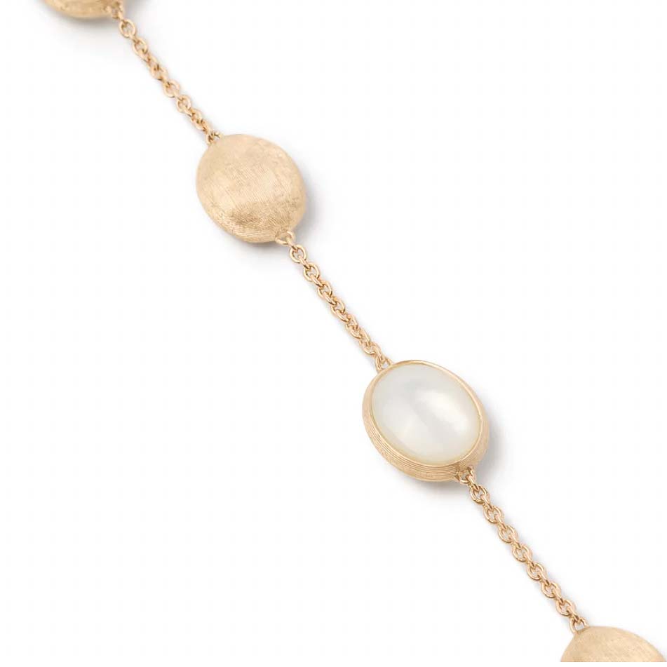 Gold and Mother of Pearl Bracelet