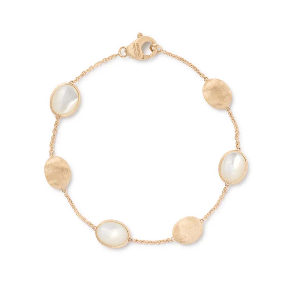 Gold and Mother of Pearl Bracelet