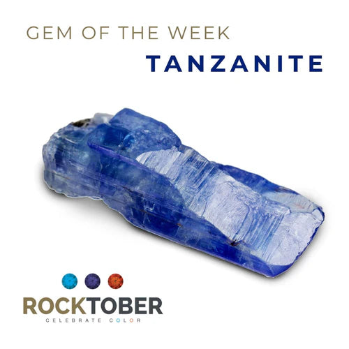 Rocktober Gem of the Week: Tanzanite at Walters & Hogsett in Boulder, Colorado