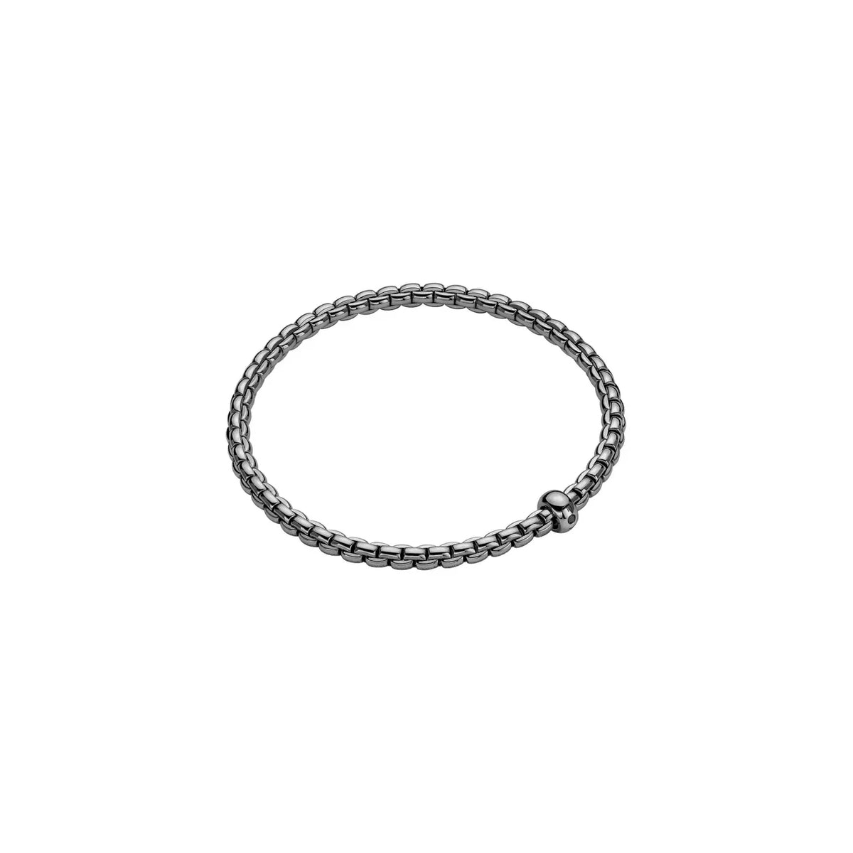 Bracelet with Rhodium Finish