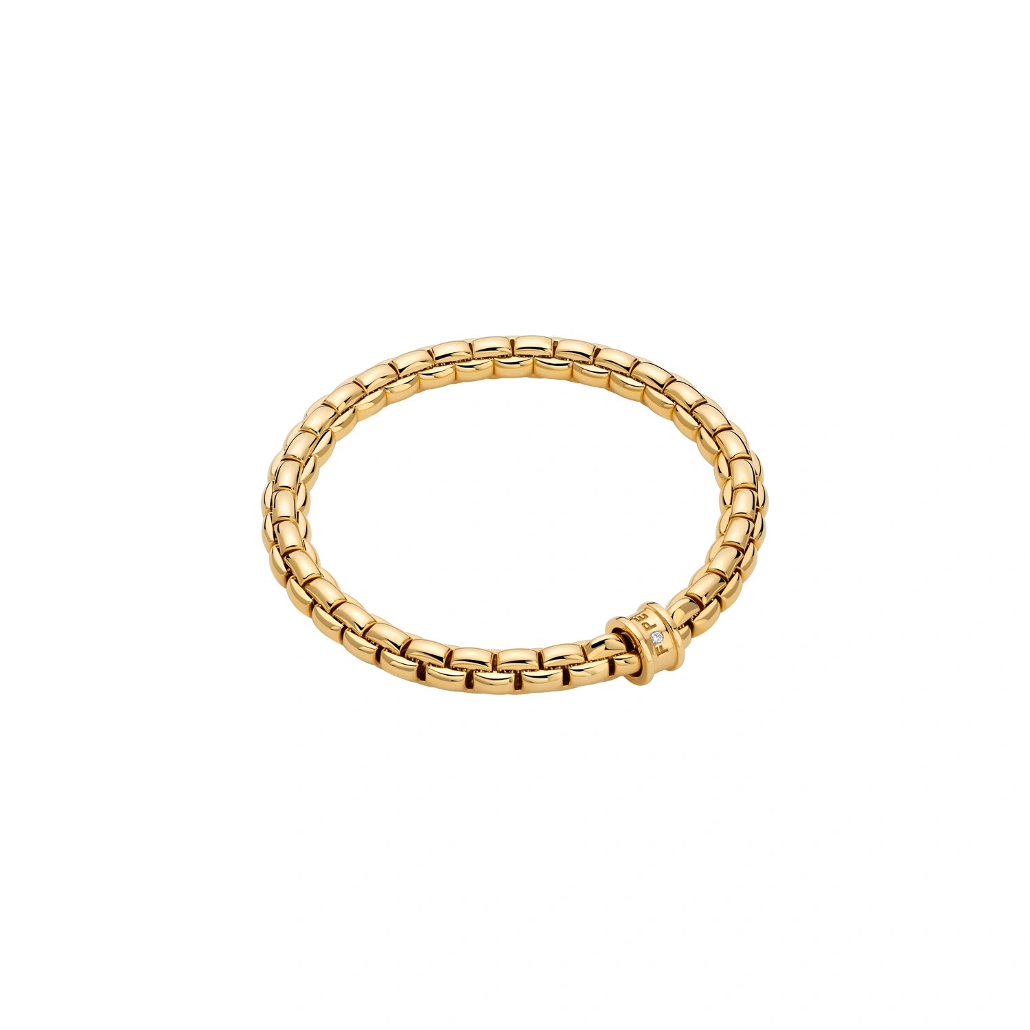 Bracelet with a White Diamond