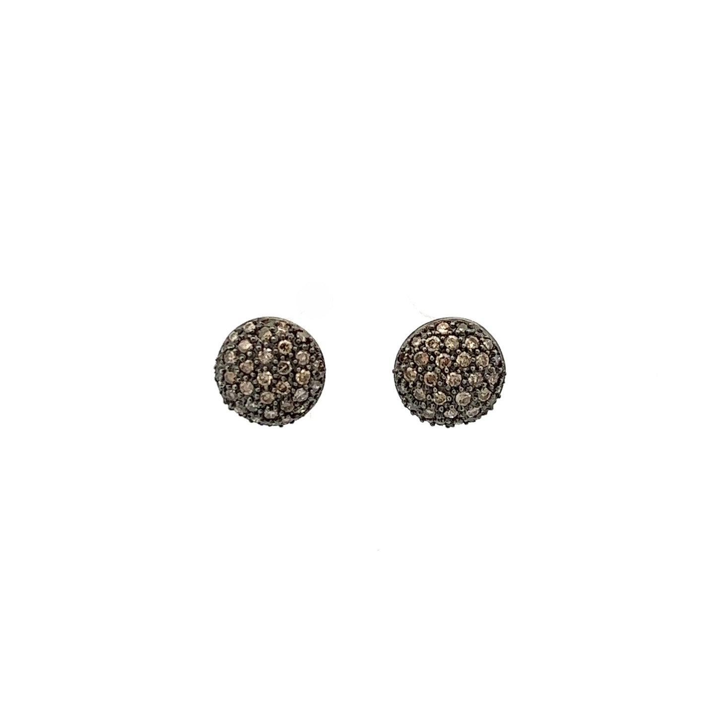 Brown Diamond Earrings