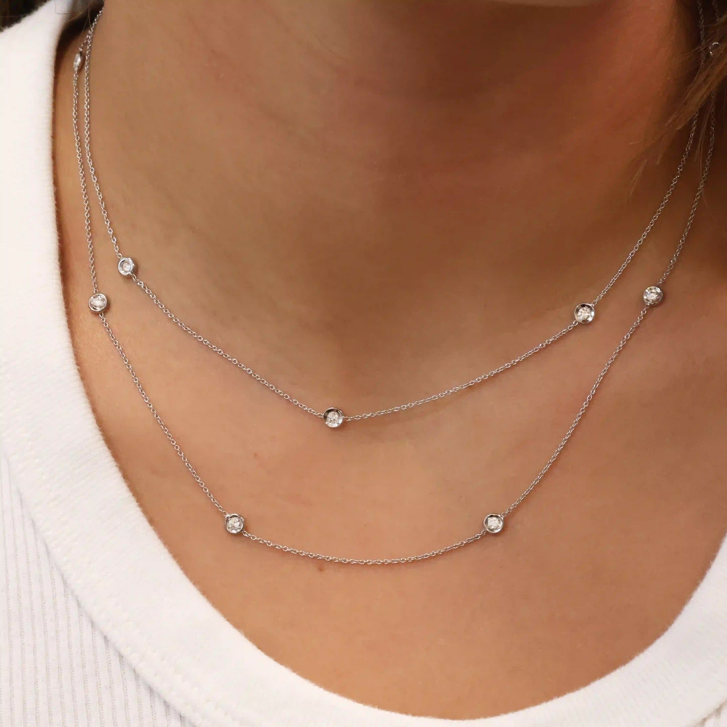 Seven Station Necklace 