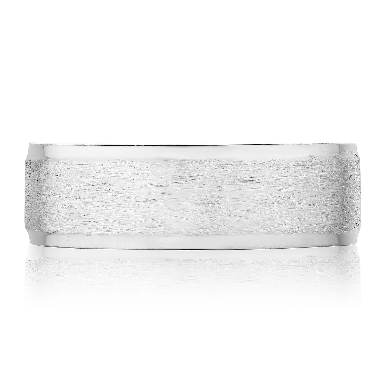 Brushed Finish Wedding Band