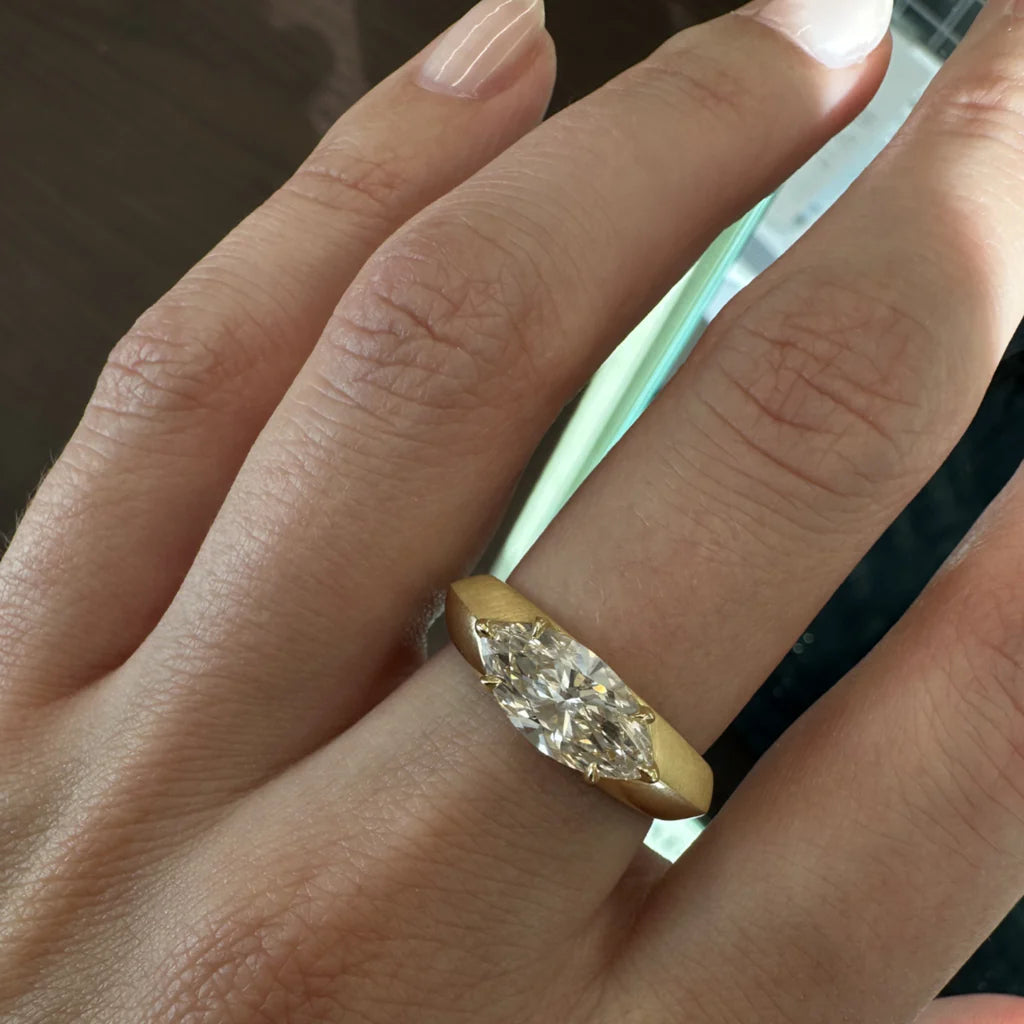 Jade Trau Frankie Solitaire Ring