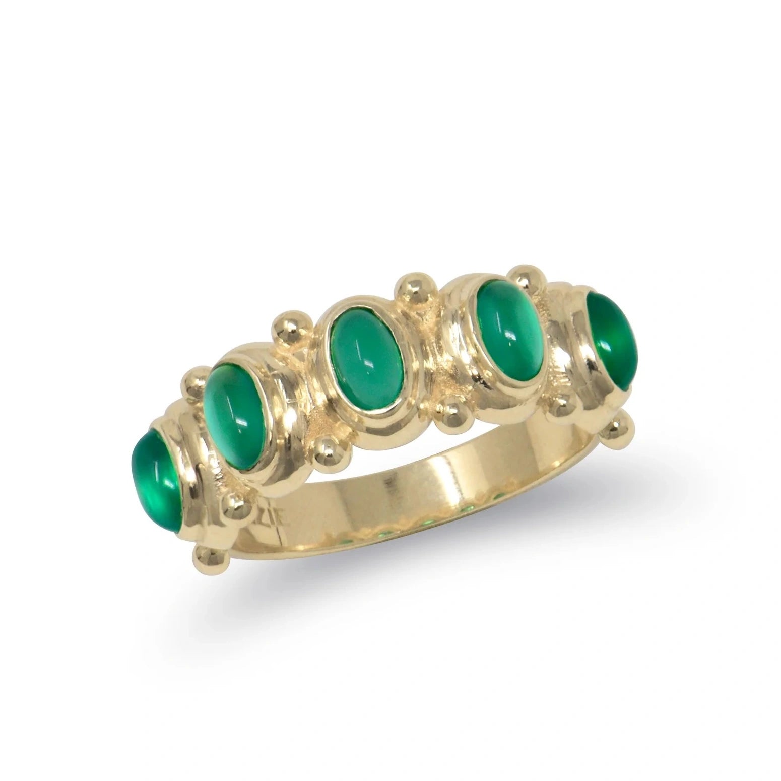 Oval Arch Eternity Ring