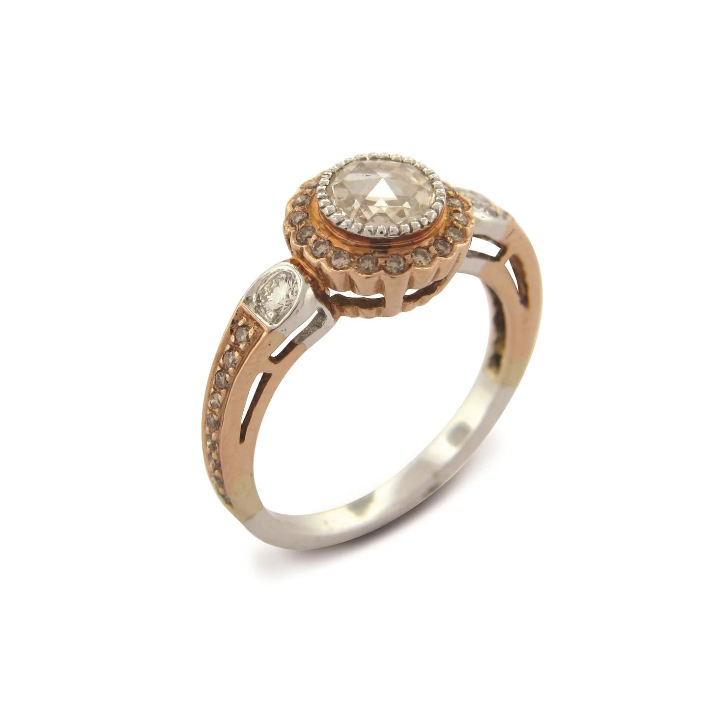 Romance Champagne Diamond Ring
