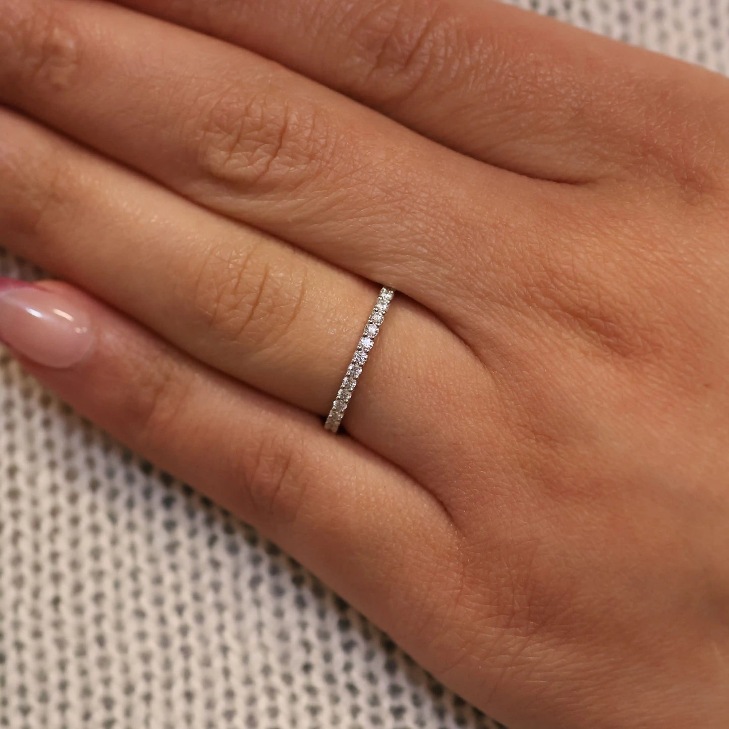 Platinum Signature Eternity Band