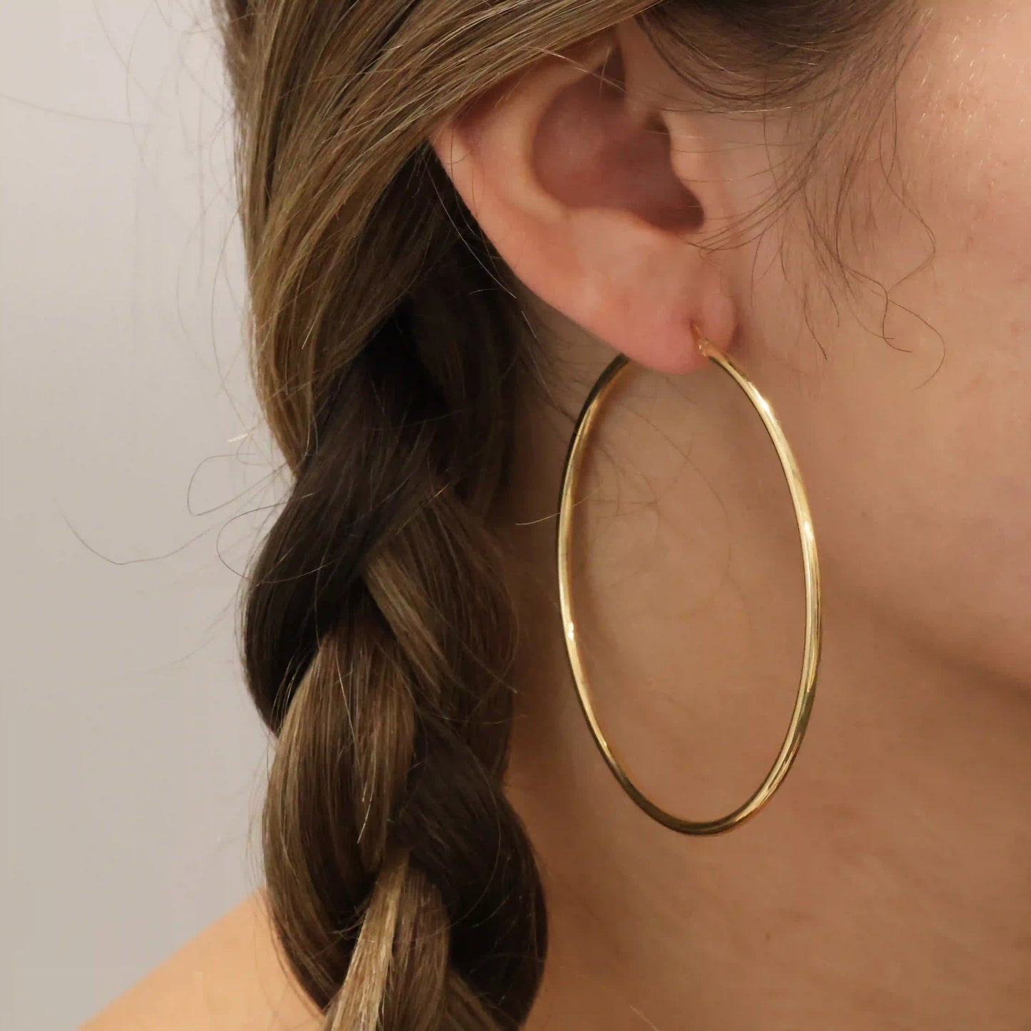 classic gold hoops