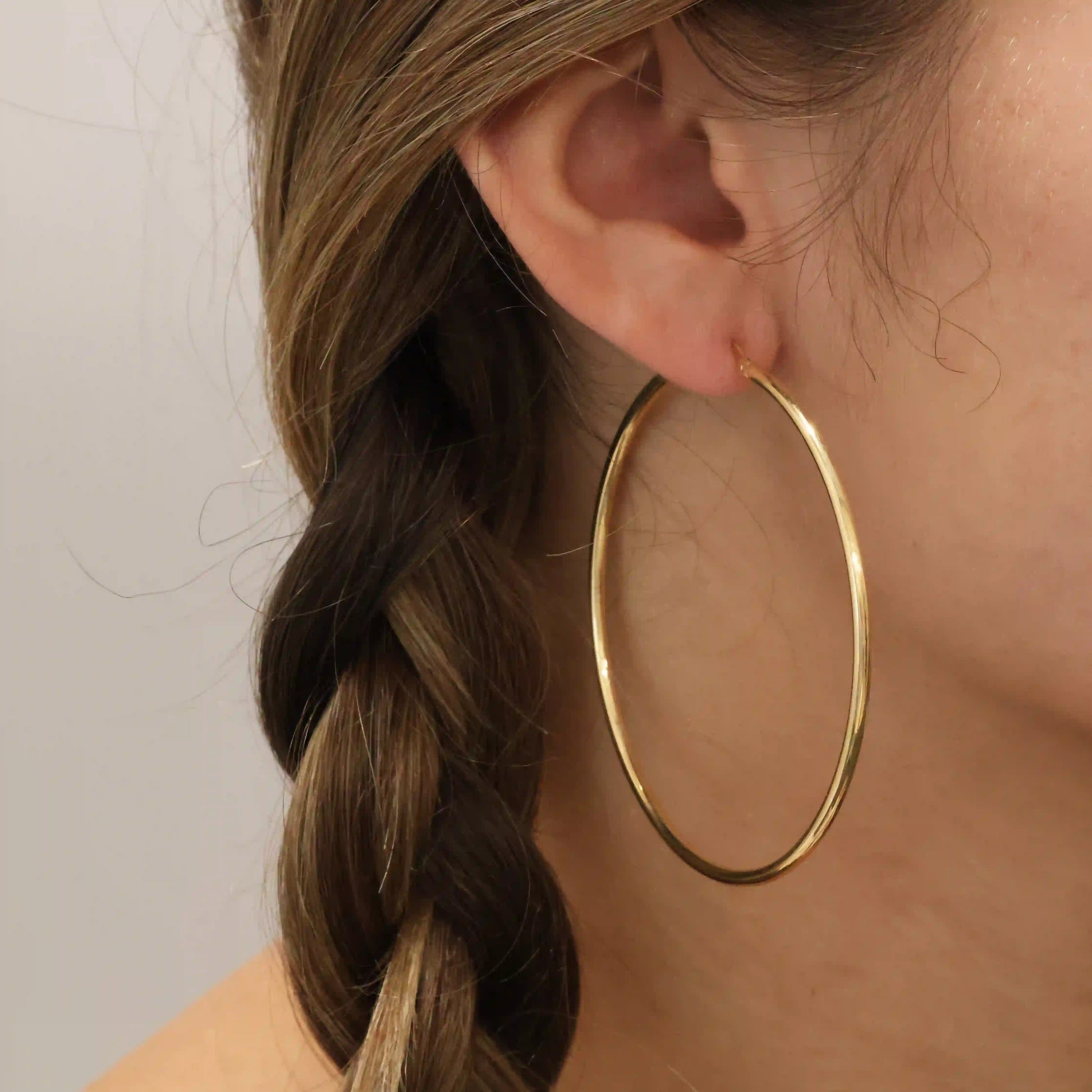 classic gold hoops