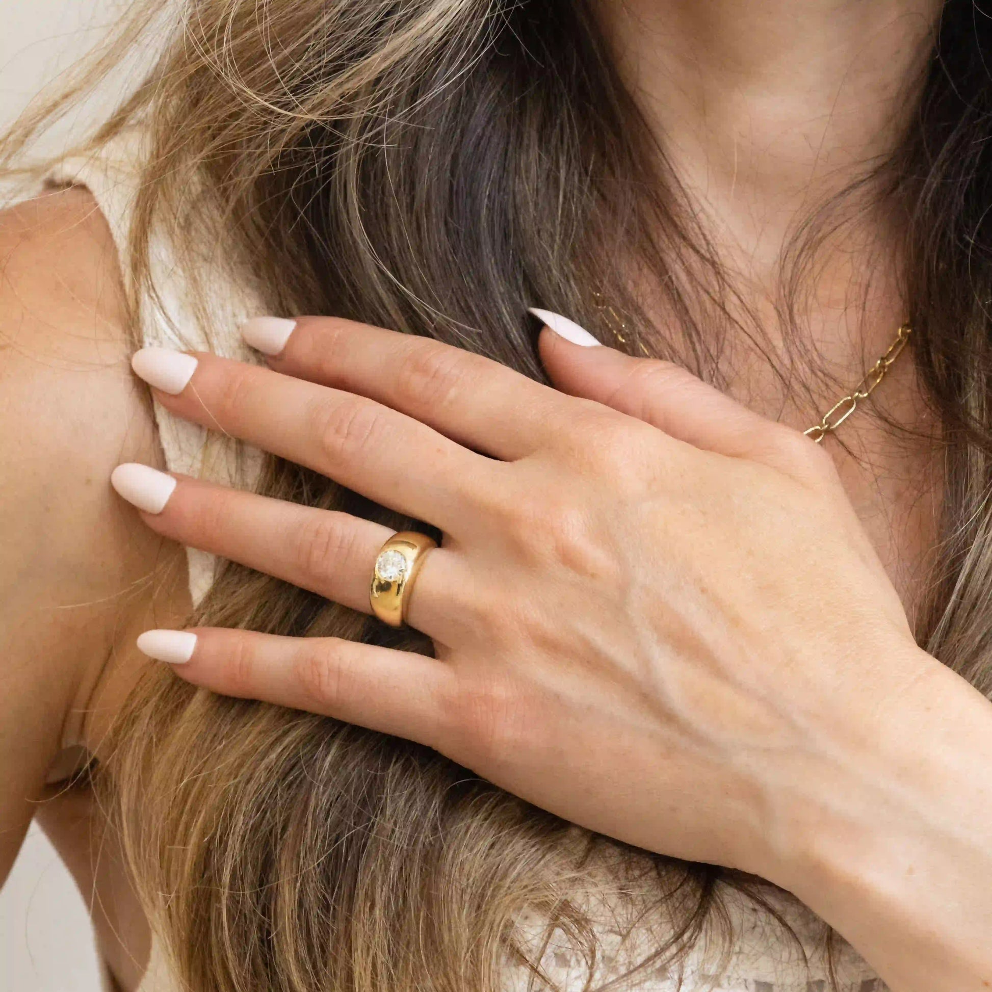 Yellow Gold Engagement Ring