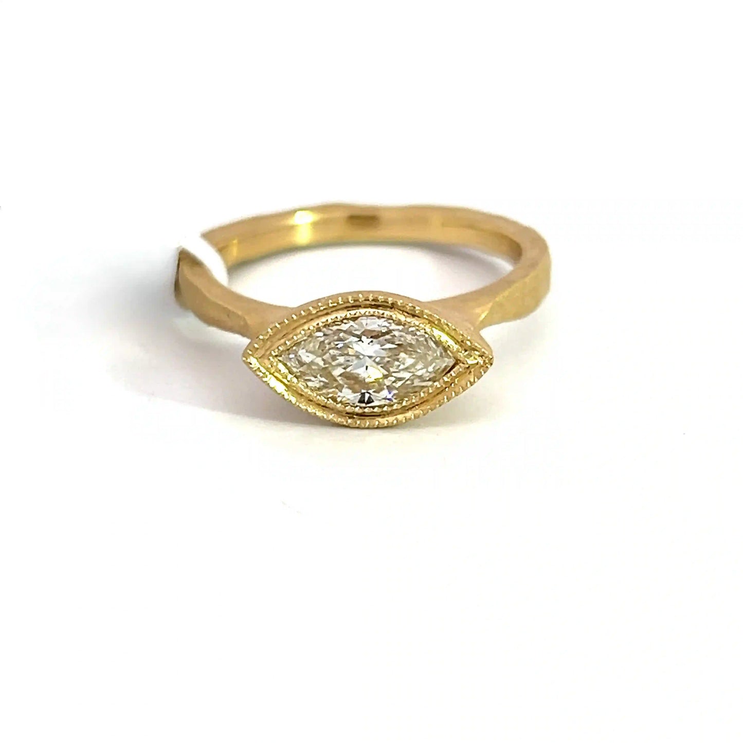 Marquise Diamond Eye Ring