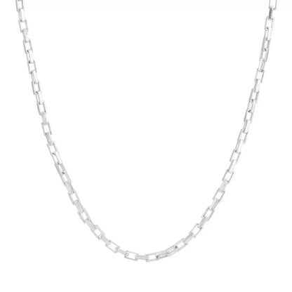 Sterling Silver Link Short Necklace