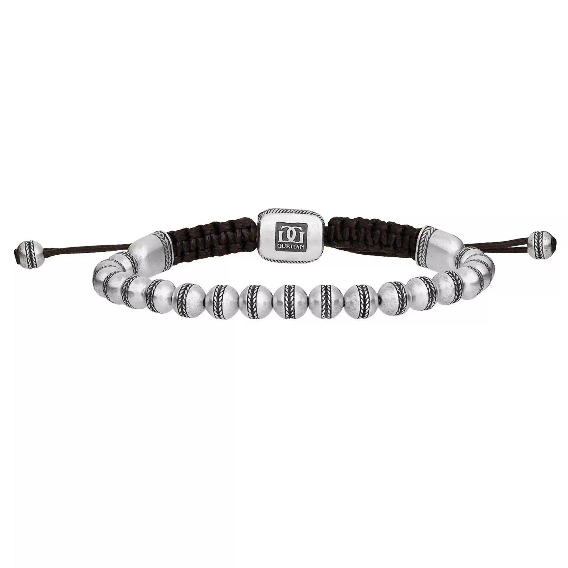 Sterling Silver Beaded Bracelet