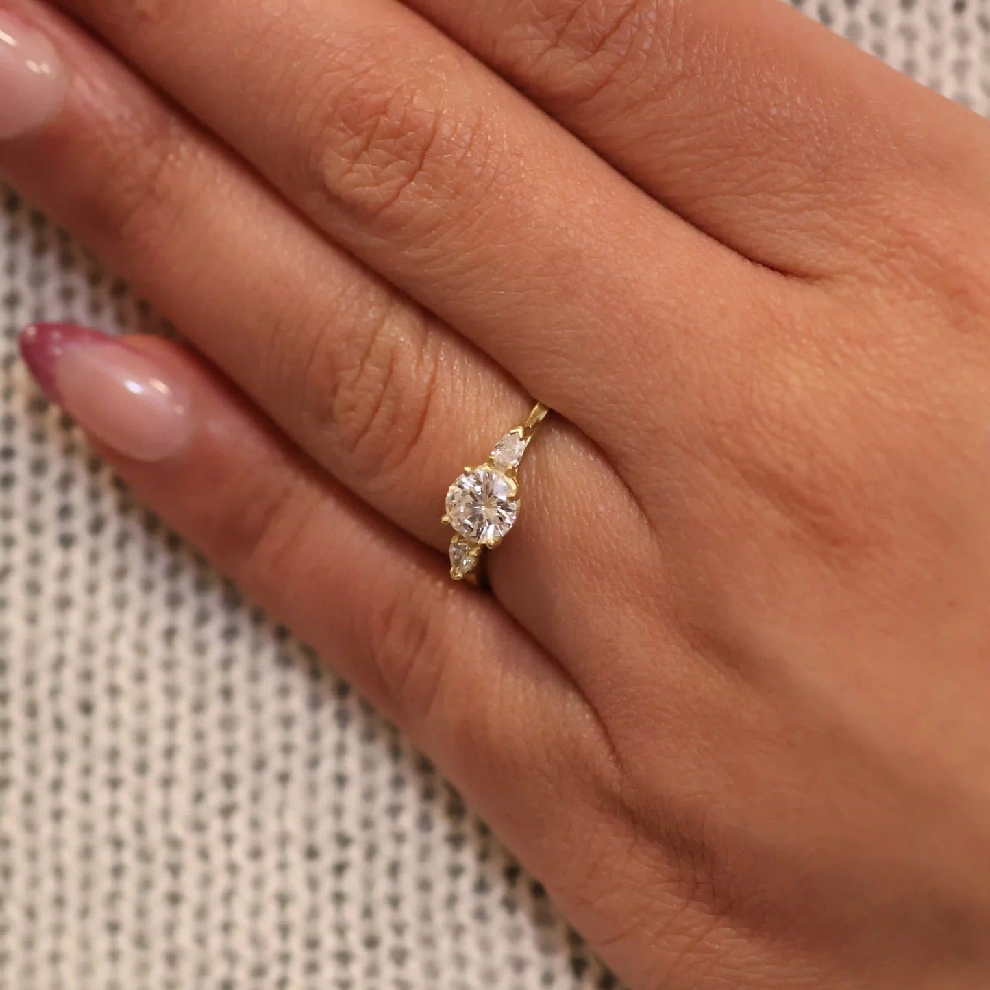 Three Stone Diamond Ring