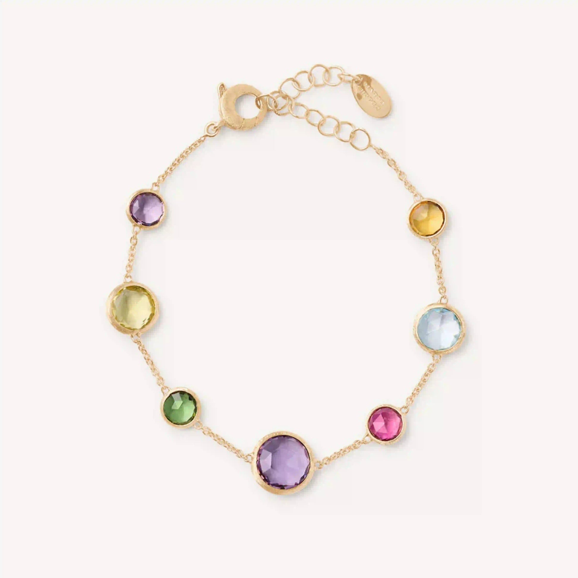 Yellow Gold Gemstone Bracelet