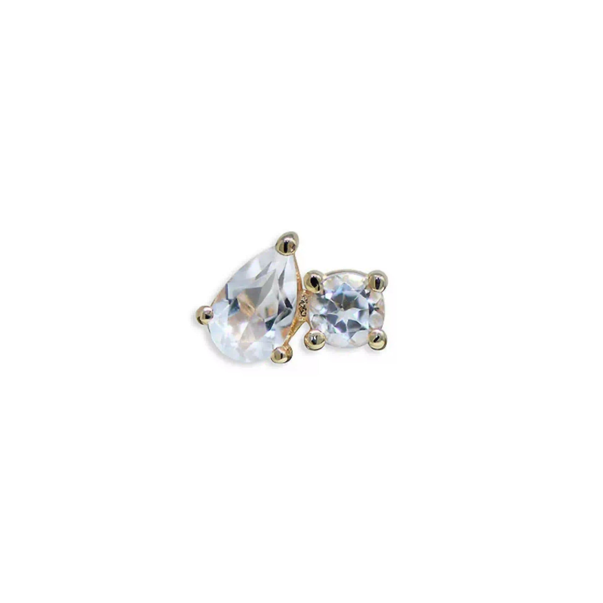 Topaz Stud Earring