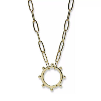 Story Catcher with Oval Chain