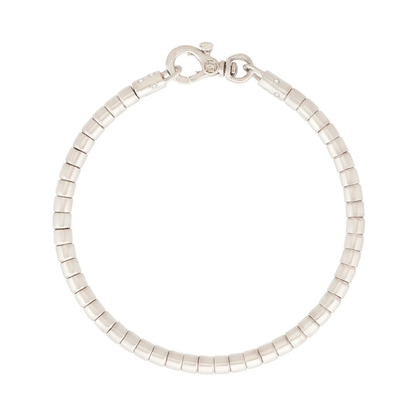 Couture Silver Beaded Bracelet