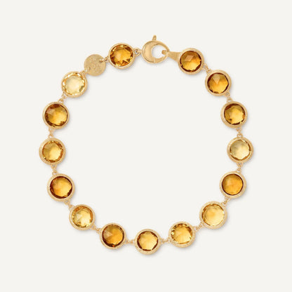 Yellow Gold Citrine Bracelet