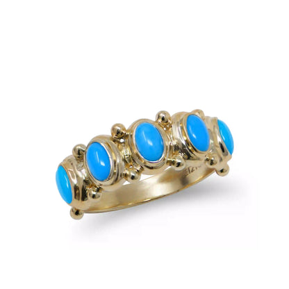 Oval Arch Eternity Ring