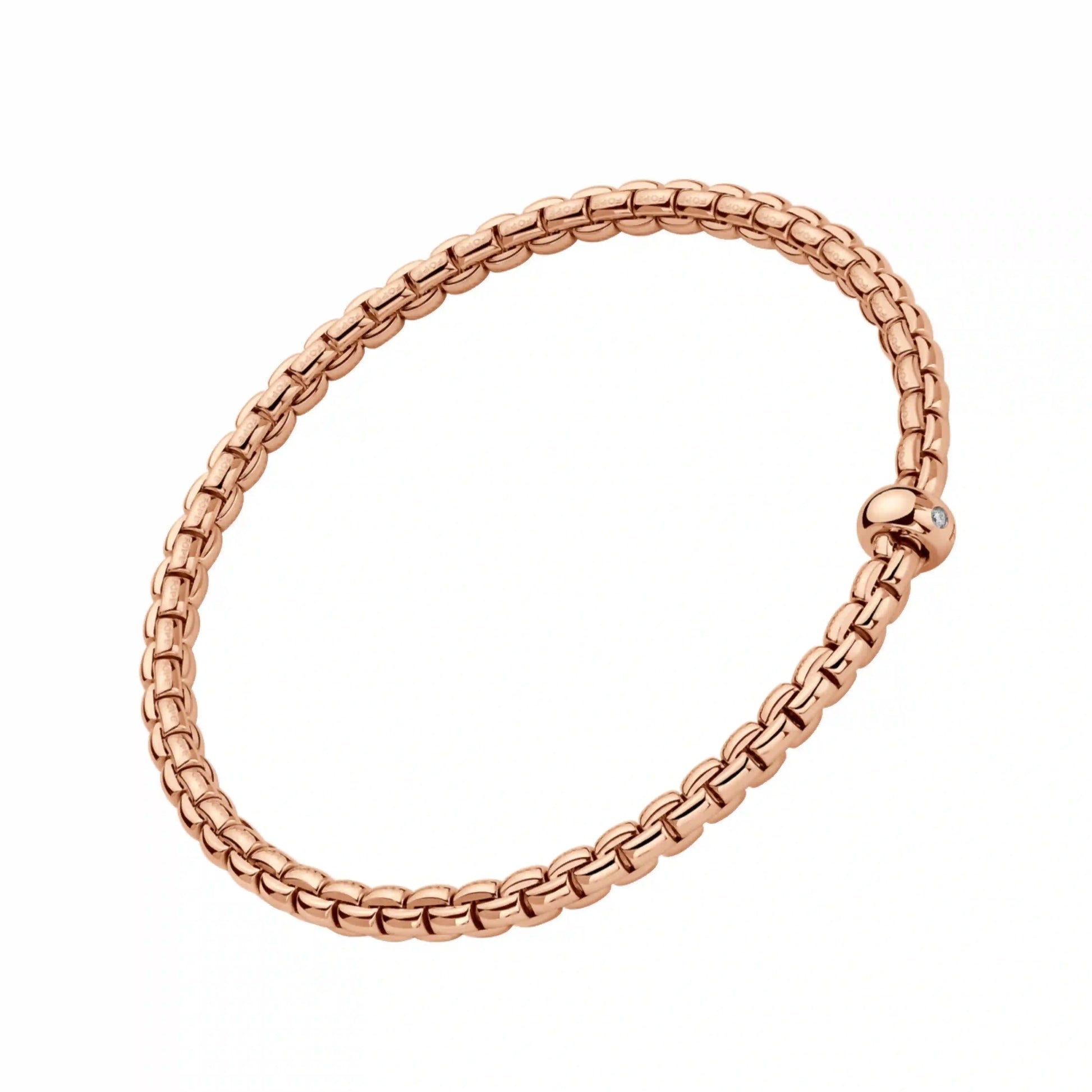 Flex'it Bracelet with a White Diamond