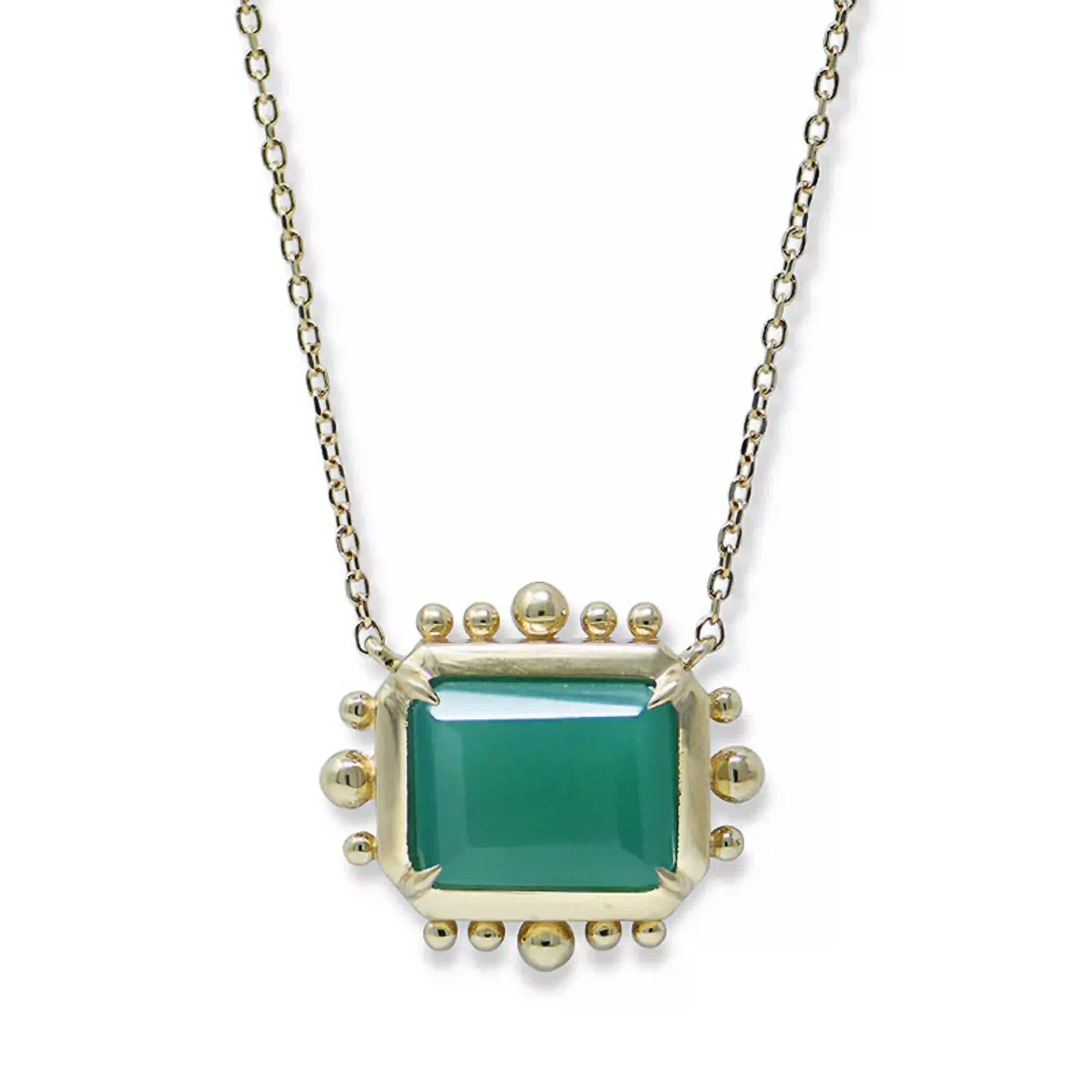 Green Onyx Pendant