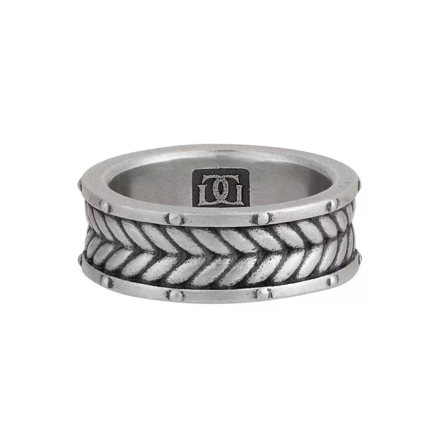 terling Silver Chevron Ring
