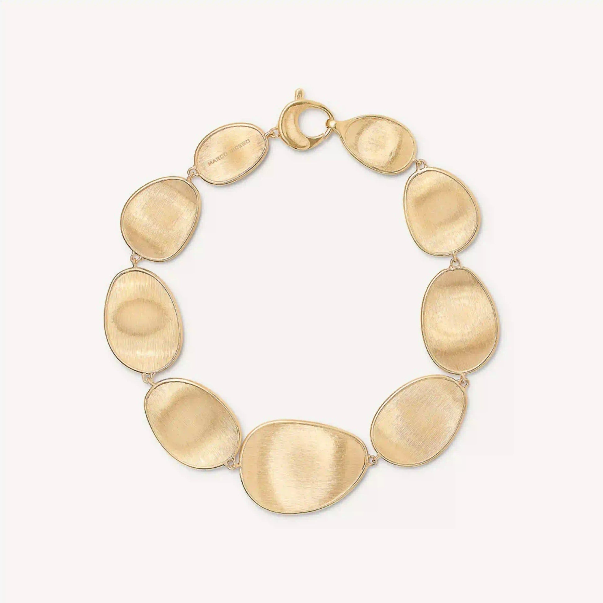 Yellow Gold Graduated Bracelet 