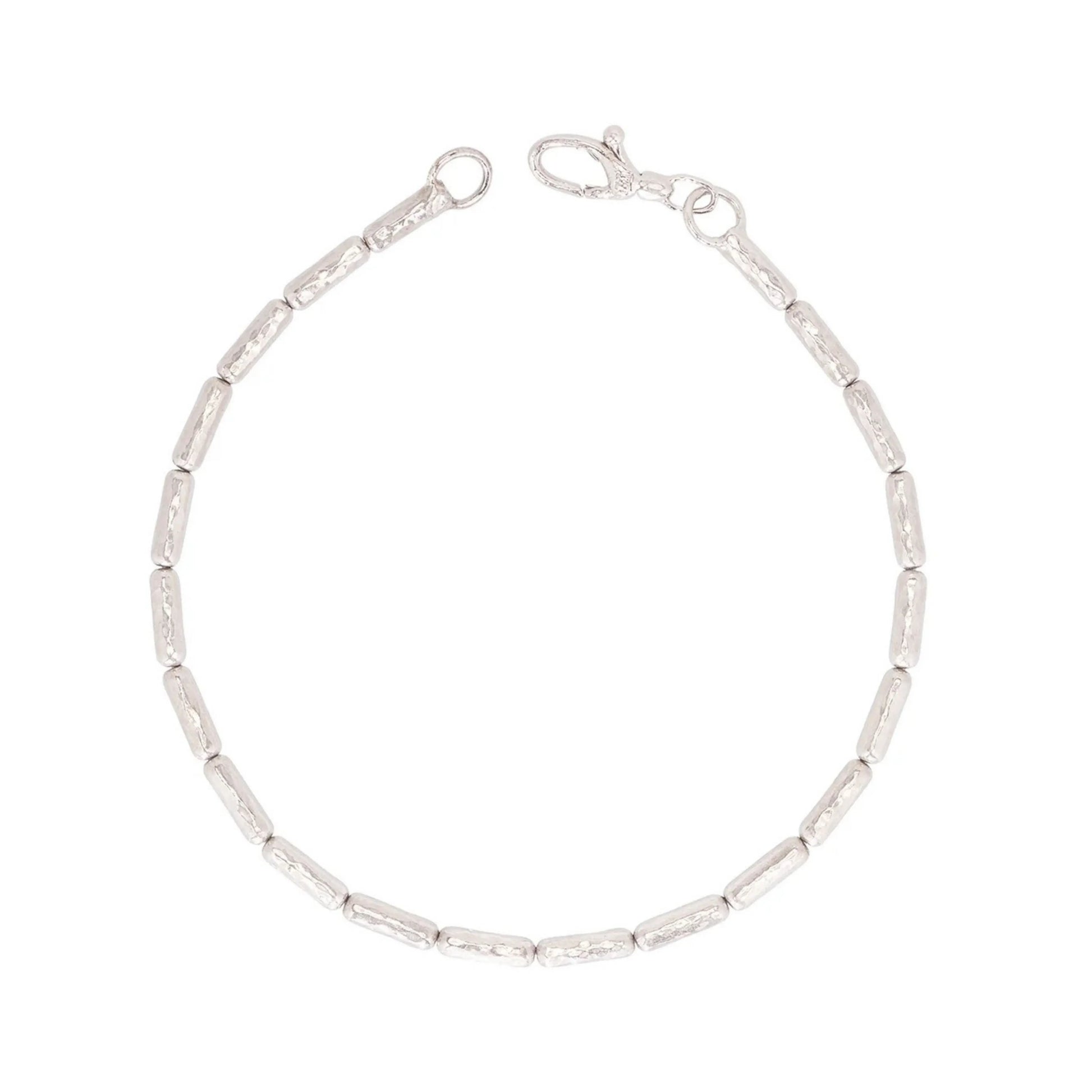 Couture Silver Beaded Bracelet