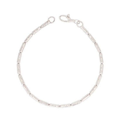 Couture Silver Beaded Bracelet