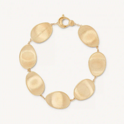 18K Yellow Gold Petal Bracelet