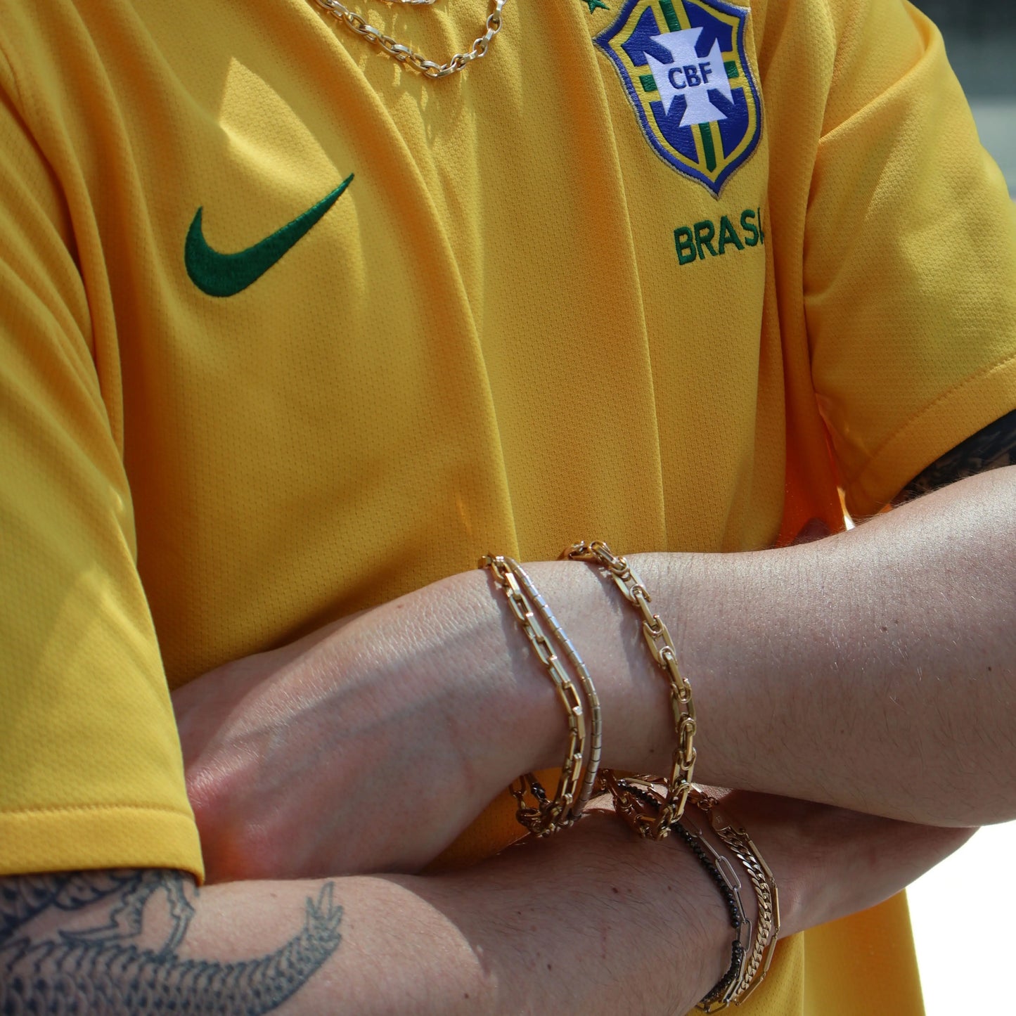 Rectangular Link Chain Bracelet