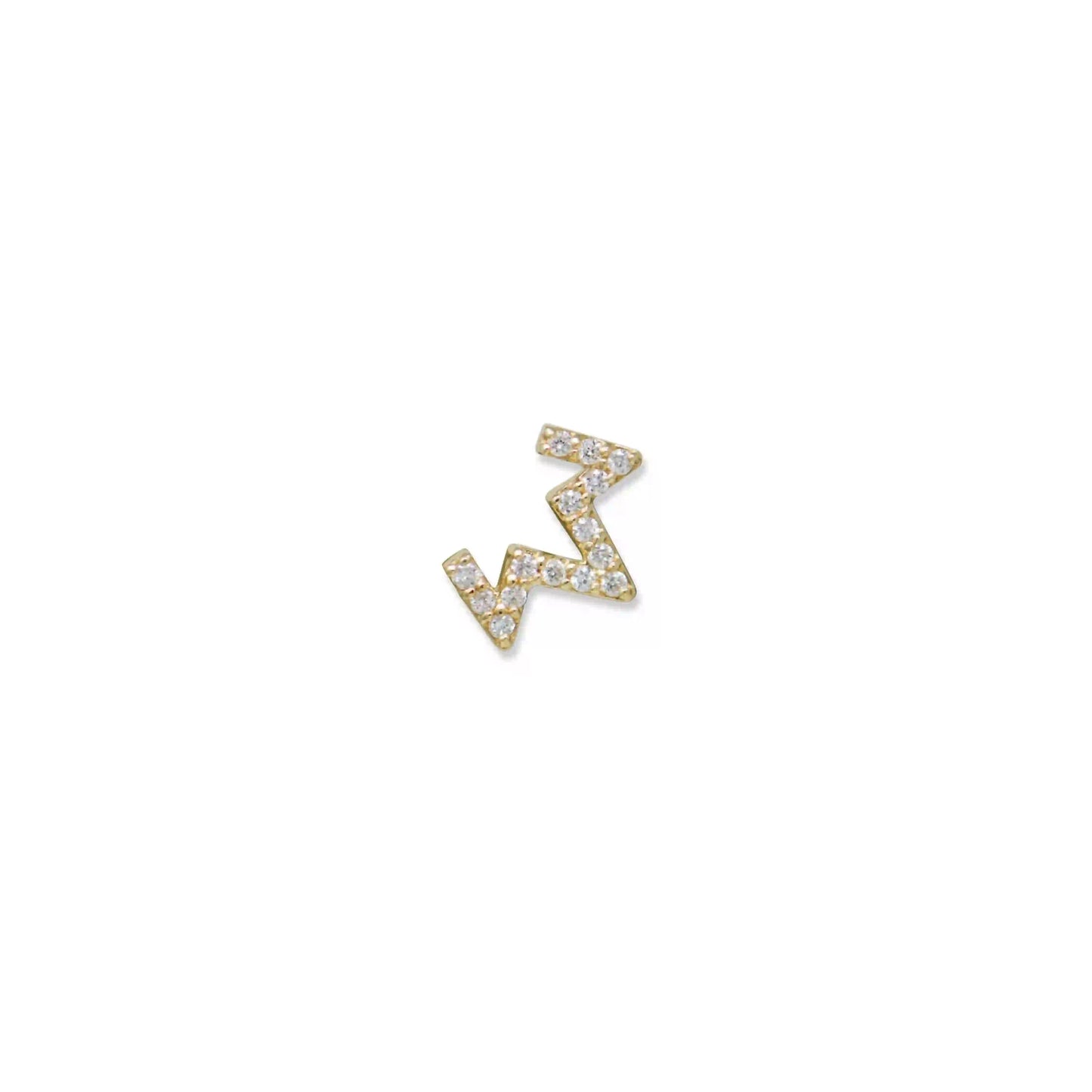 Zig Zag Single Stud