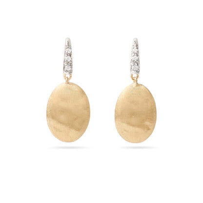 Diamond French Hook Earring