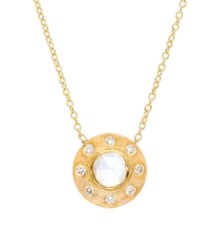 Rose Cut Diamond Necklace