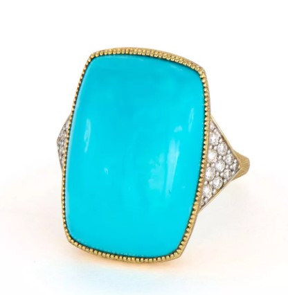 Cabochon Turquoise Ring