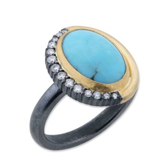 Yellow Gold Luna Ring