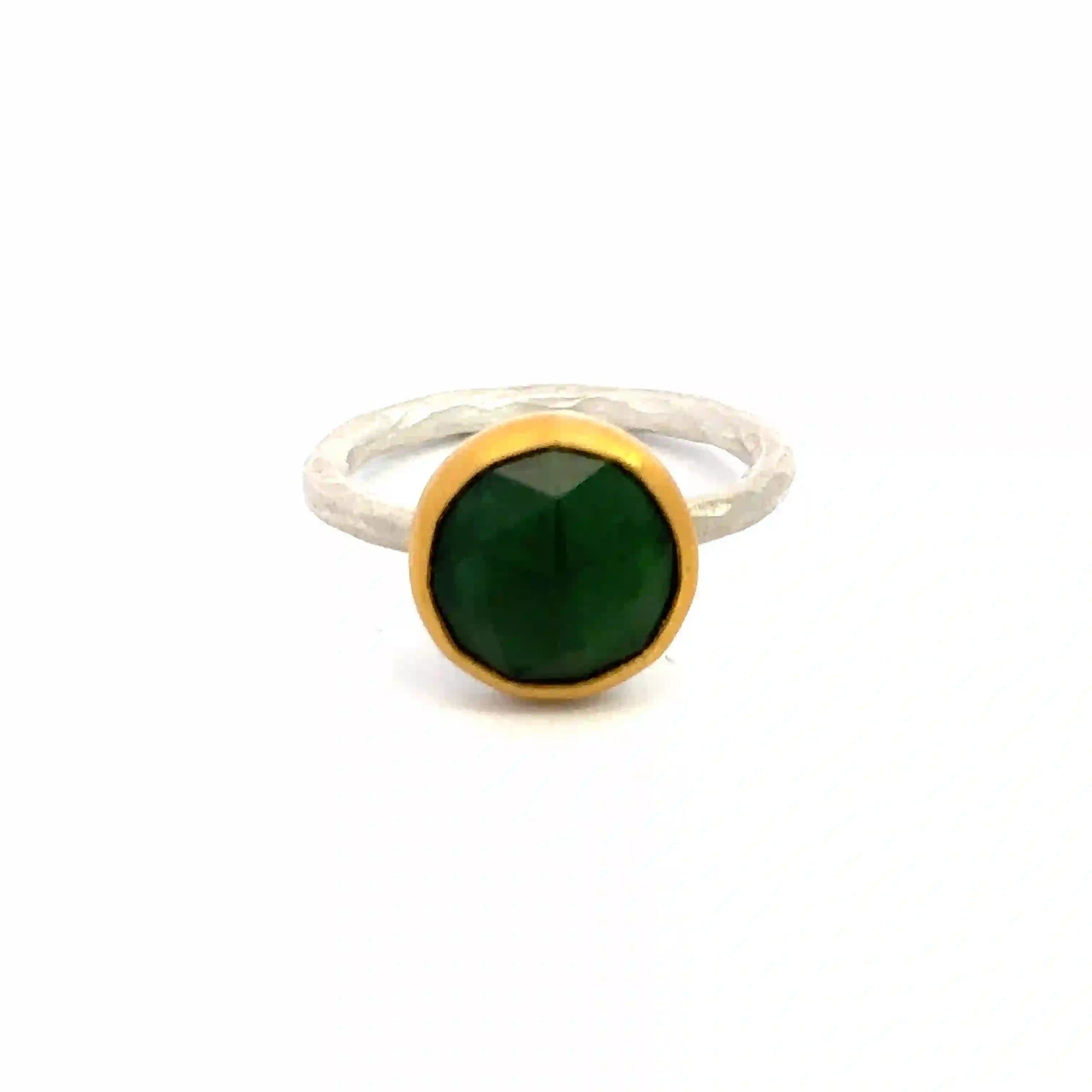 Green Tourmaline RIng