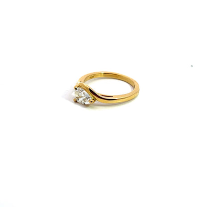 Pear Diamond Engagement Ring