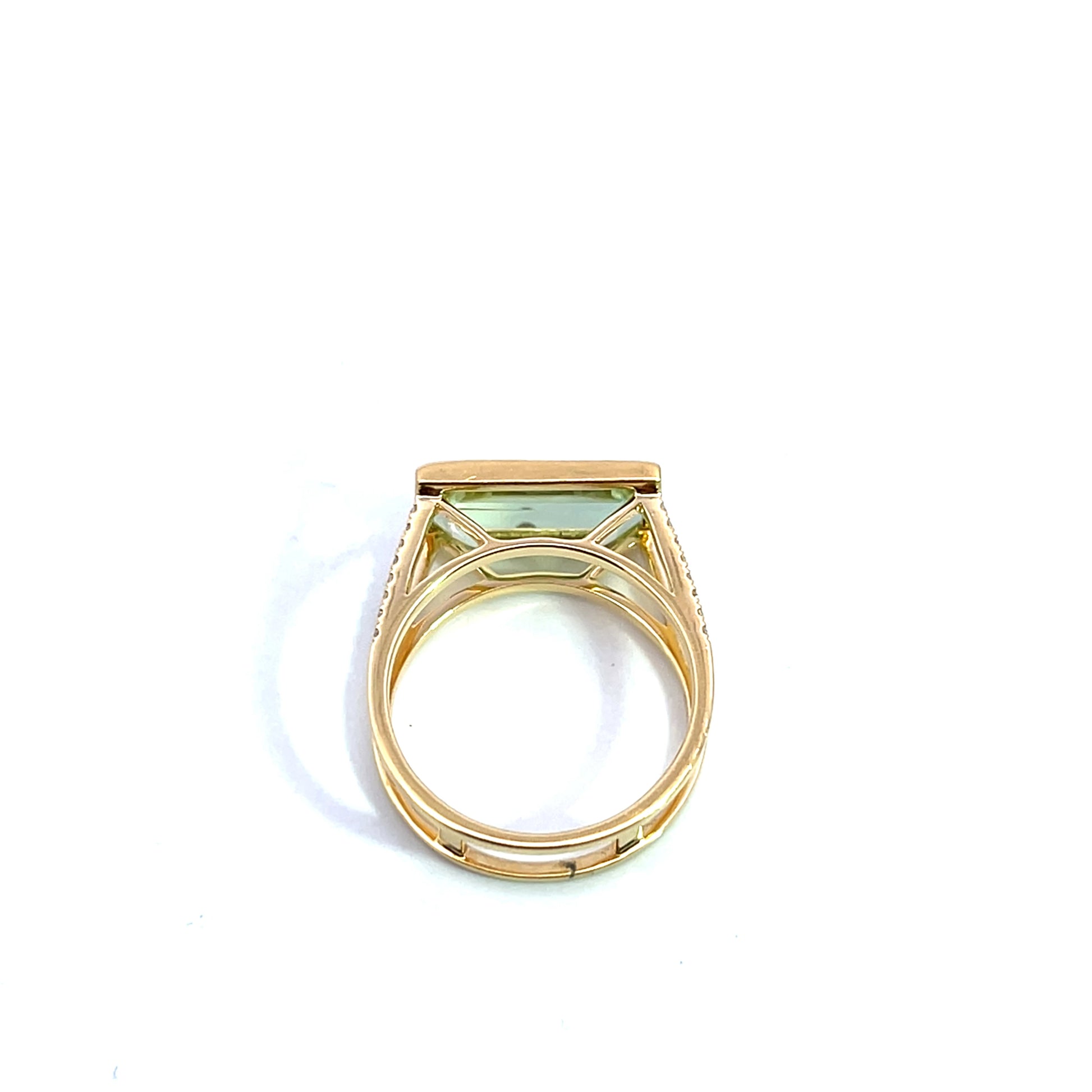 Tourmaline & Diamond Ring