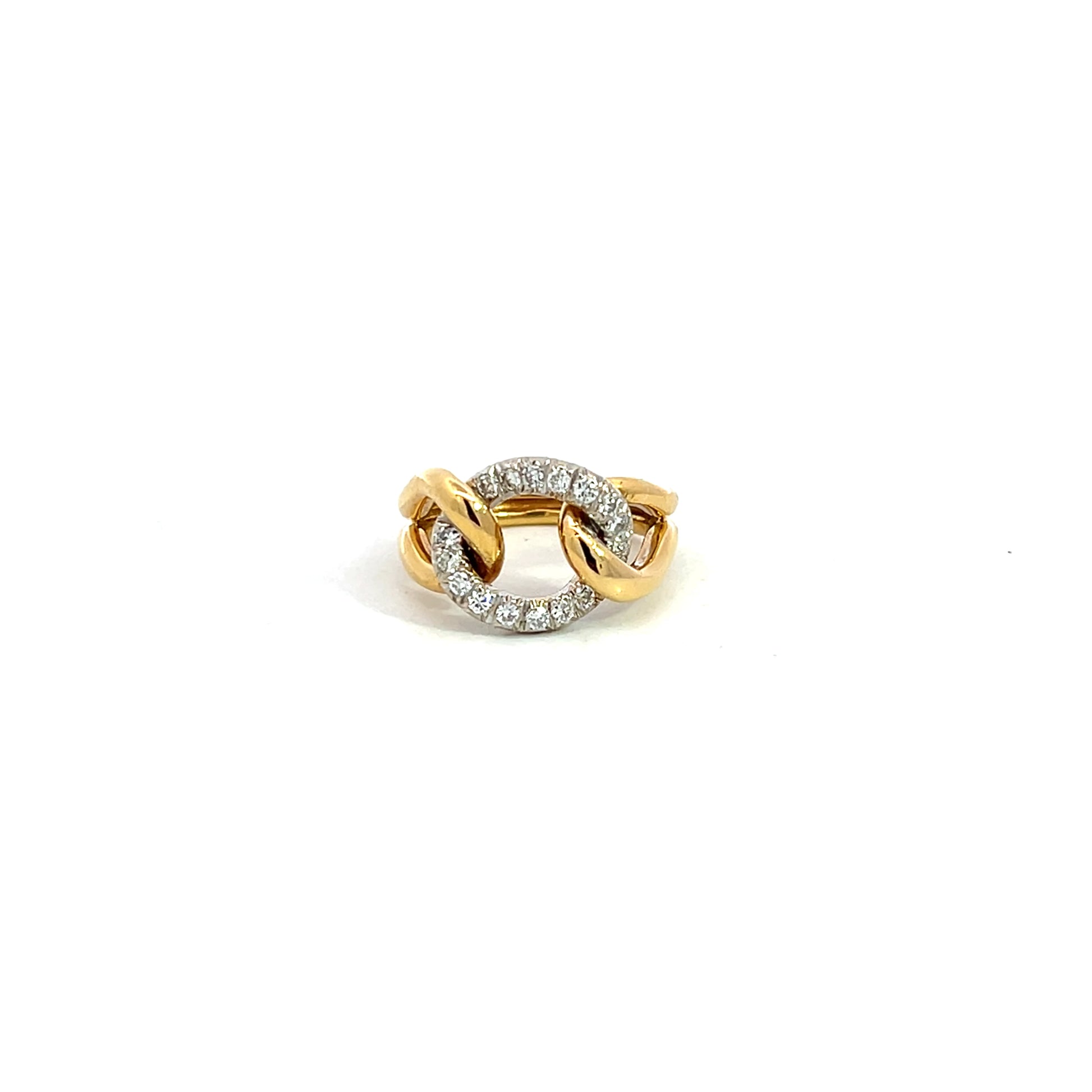 Diamond Knot Ring